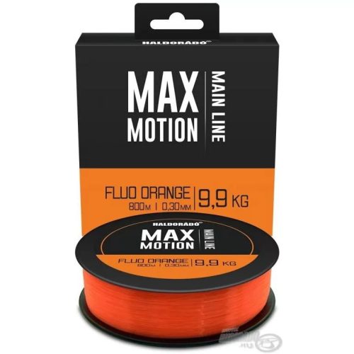 HALDORÁDÓ MAX MOTION CARP Fluo Orange 0,30 mm / 800 m
