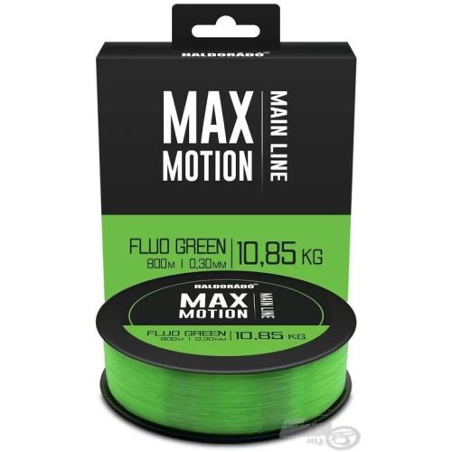 HALDORÁDÓ MAX MOTION CARP Fluo Green 0,30 mm / 800 m