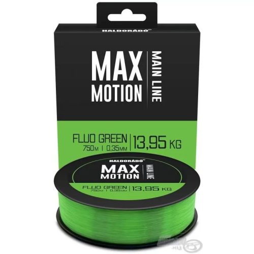 HALDORÁDÓ MAX MOTION CARP Fluo Green 0,35 mm / 750 m