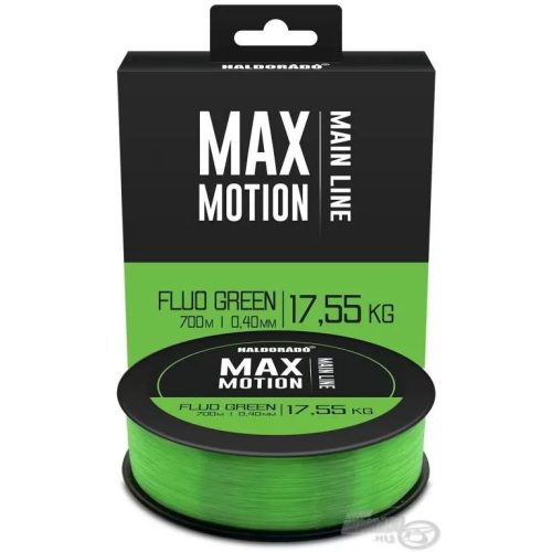 HALDORÁDÓ MAX MOTION CARP Fluo Green 0,40 mm / 700 m