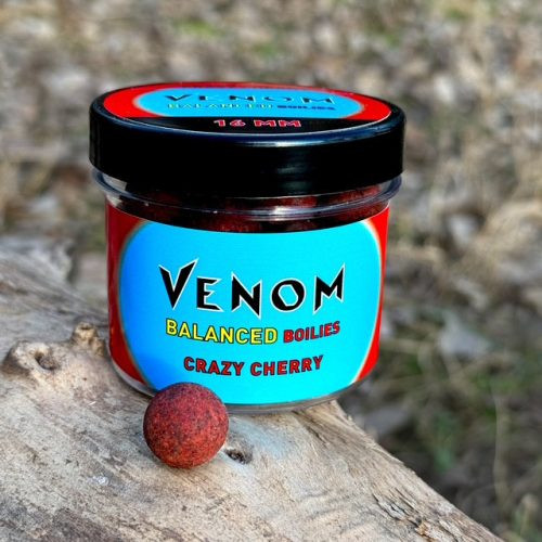 VENOM BALANCED BOILIES CRAZY CHERRY 16 MM